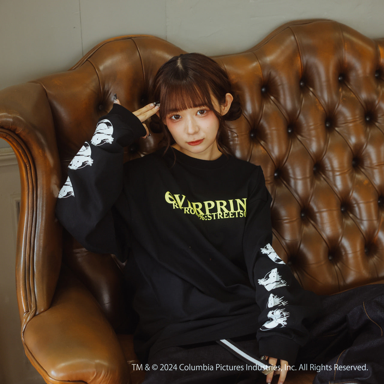 GHOST BUSTERS LS Tee 4 black