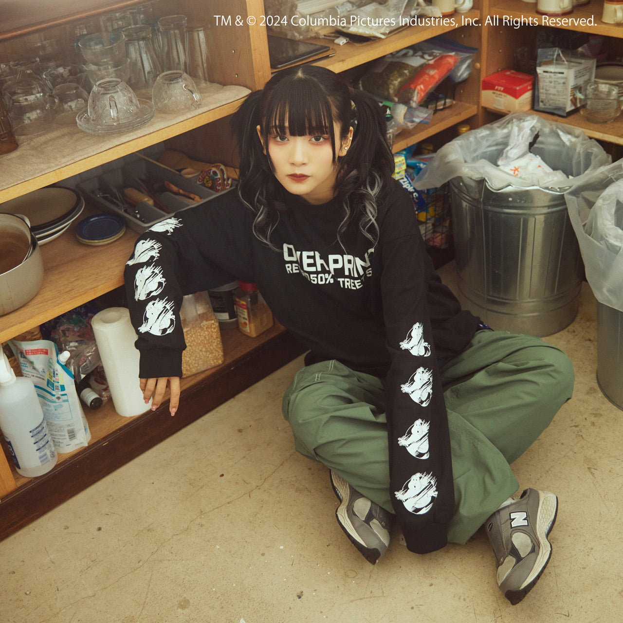 GHOST BUSTERS LS Tee 1 black