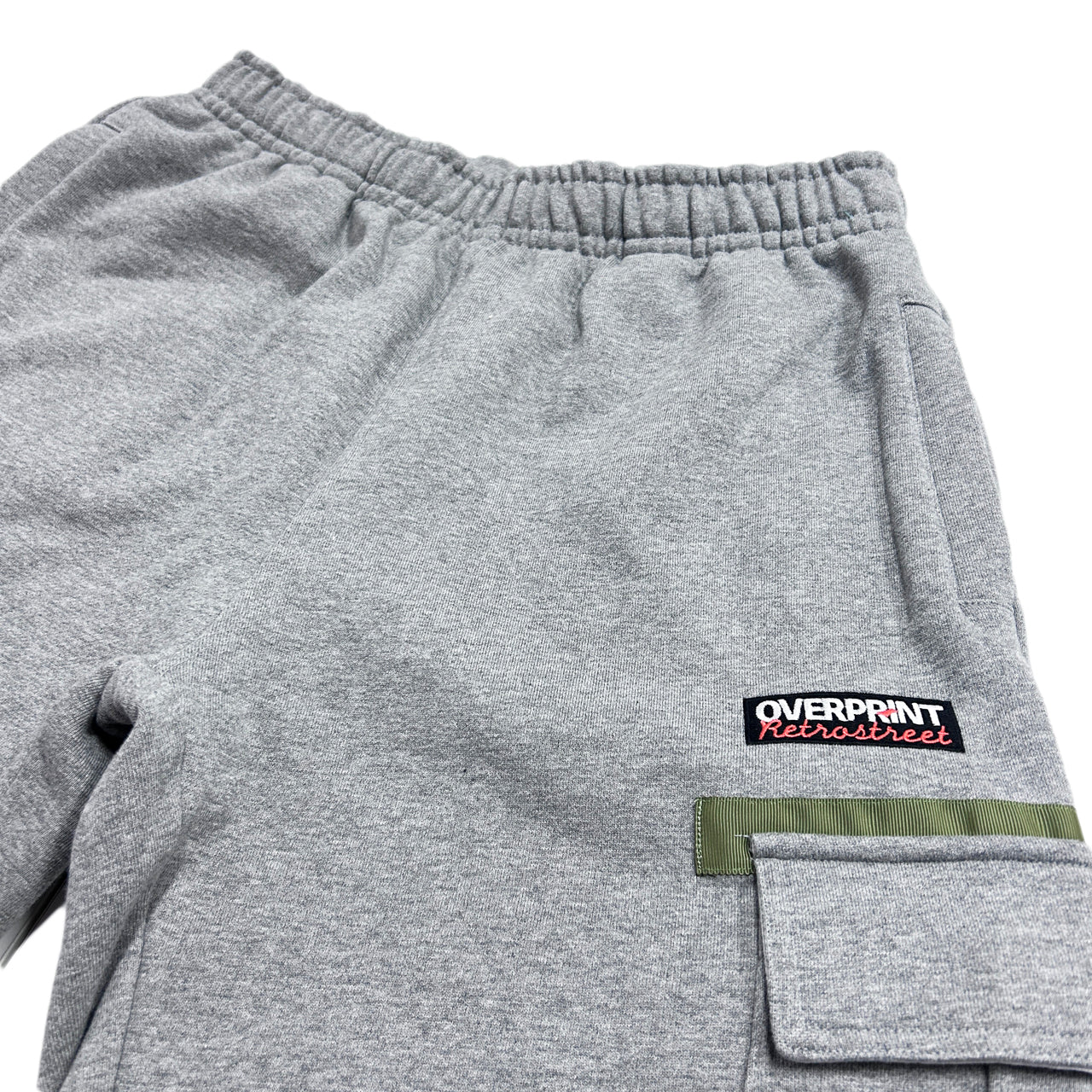 sweat cargo pants gray