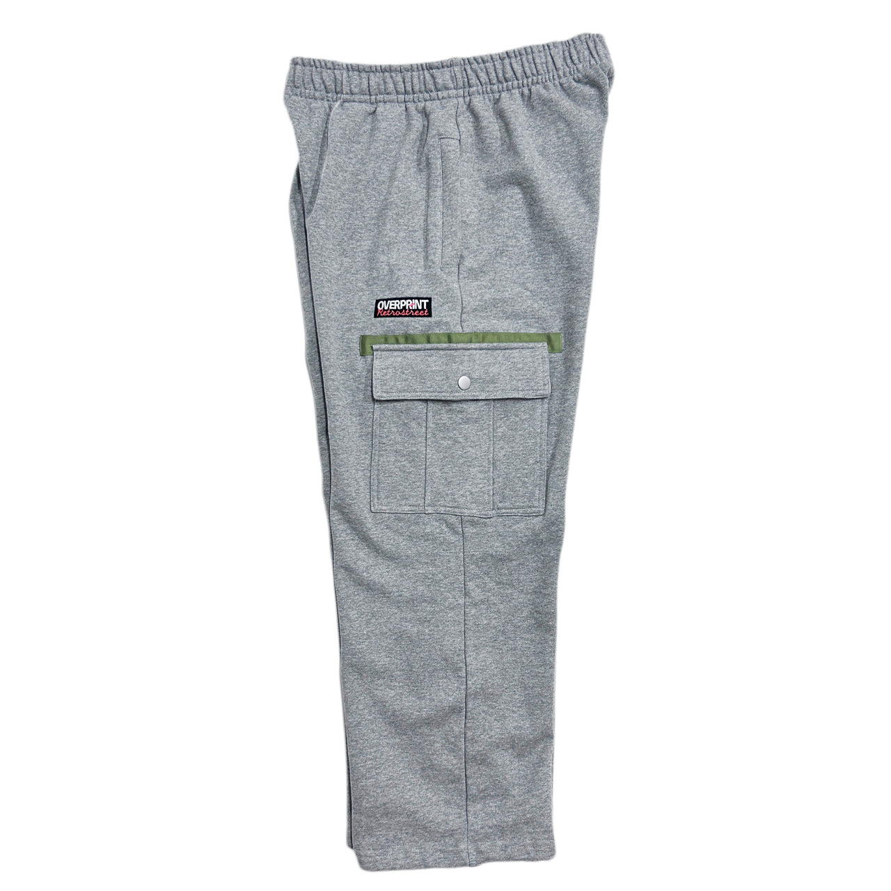 sweat cargo pants gray
