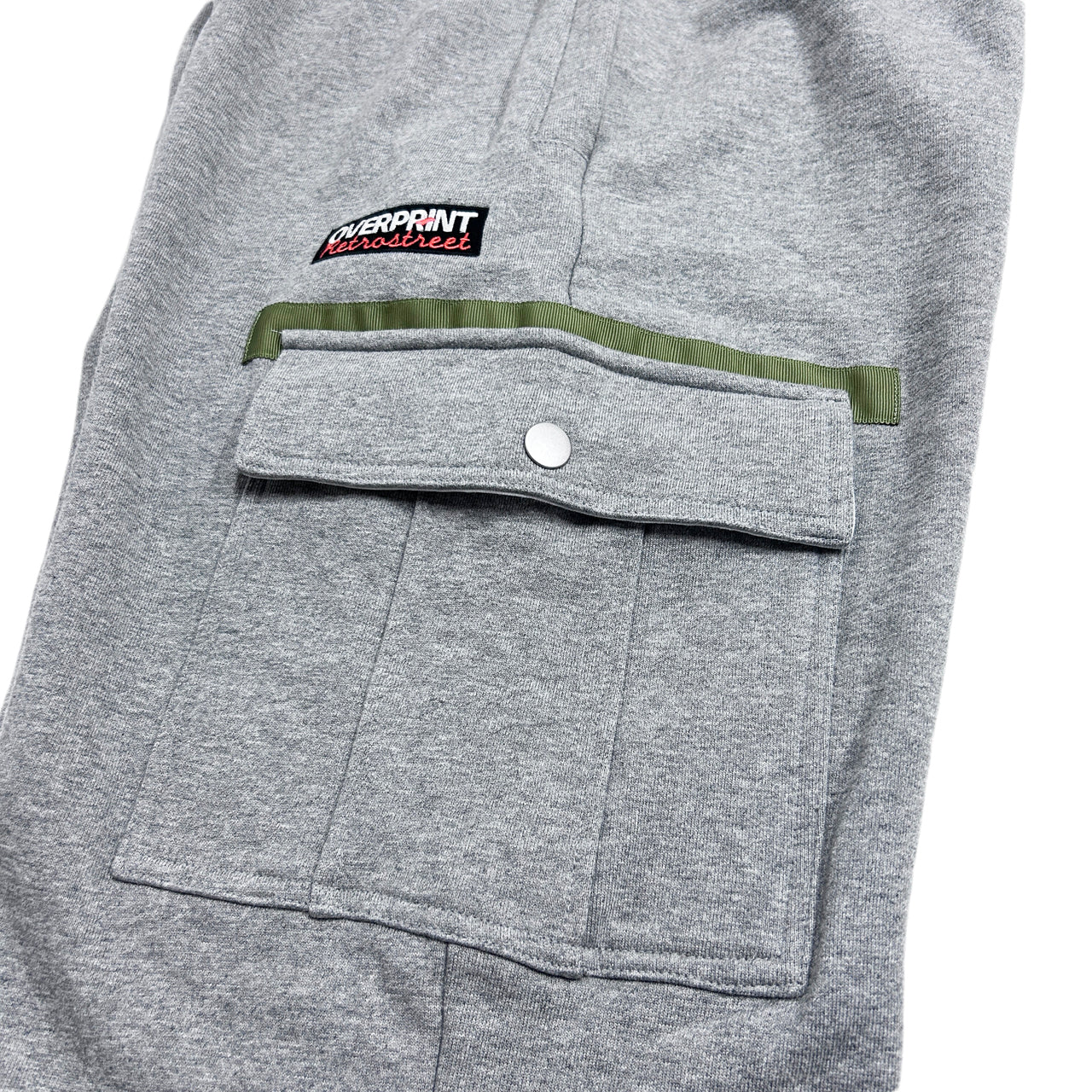 sweat cargo pants gray