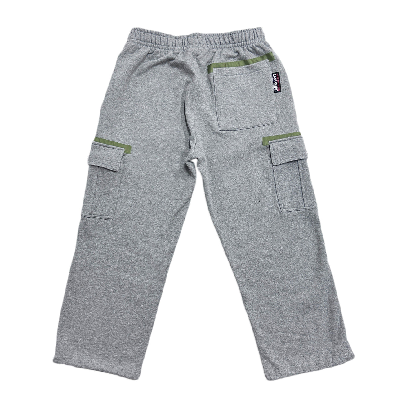 sweat cargo pants gray