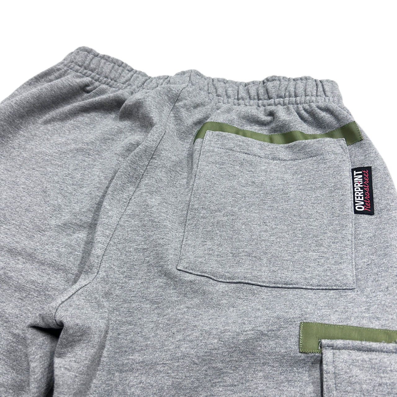 sweat cargo pants gray