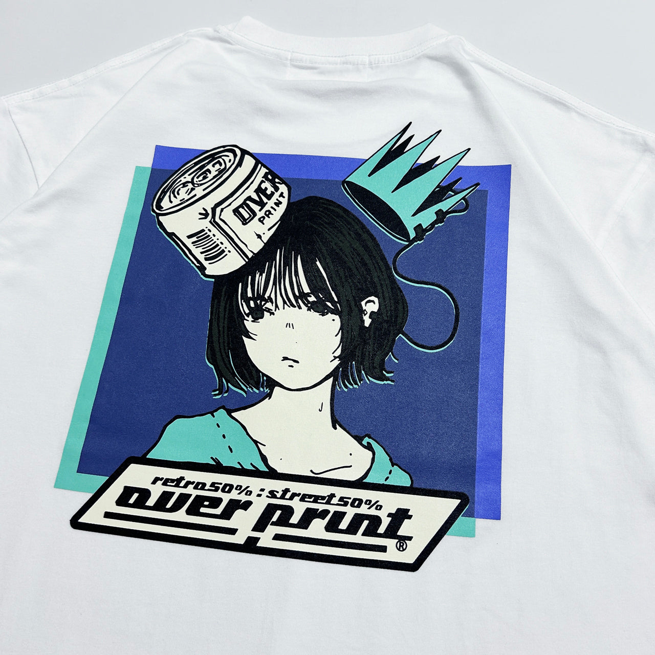 mix colors Tee white
