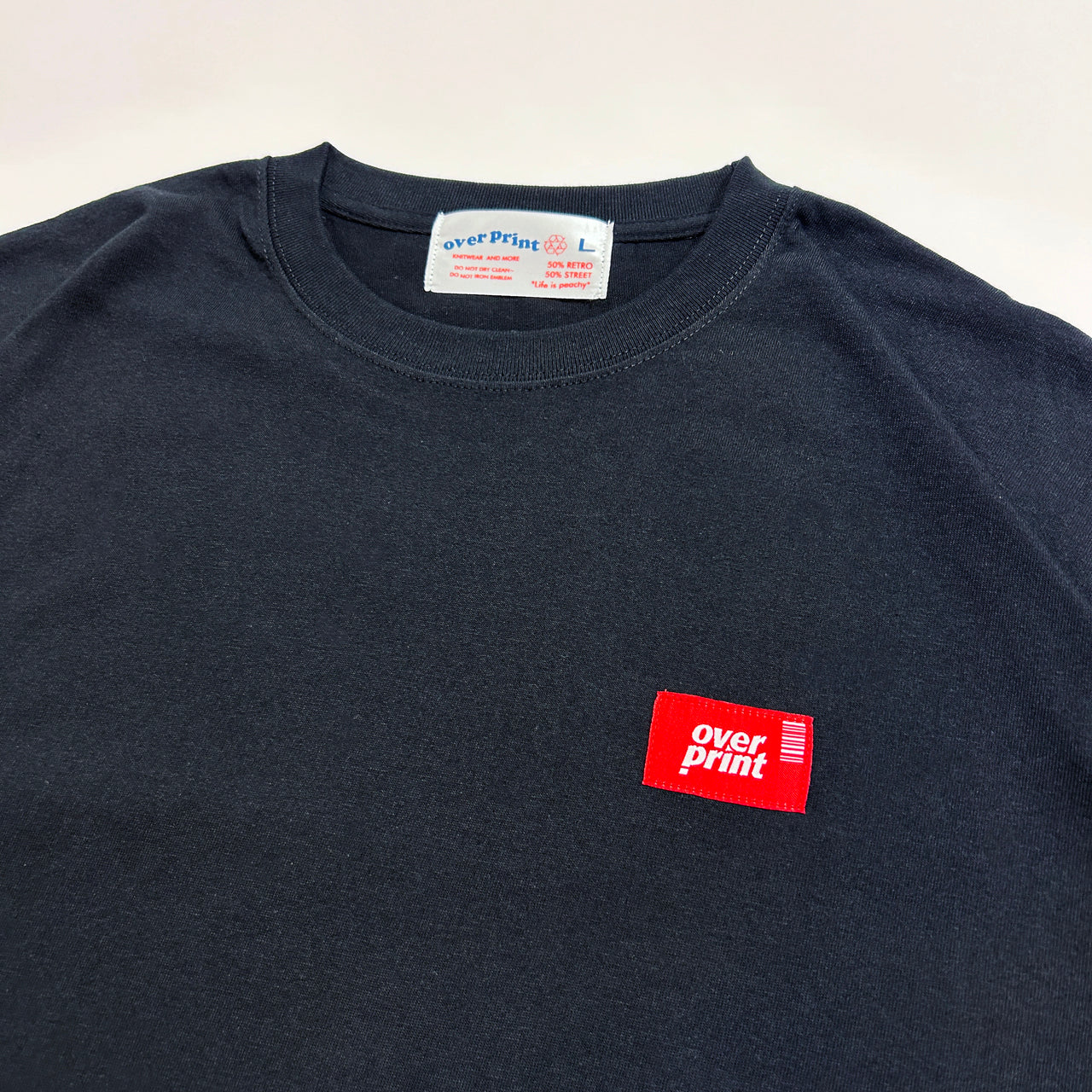 mix colors Tee black